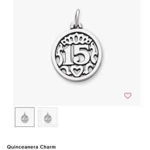 James avery quince charm! “15” birthday charm